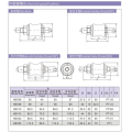 ESP neumática Válvulas de corredera manual de 3/2 vías de la serie HSV